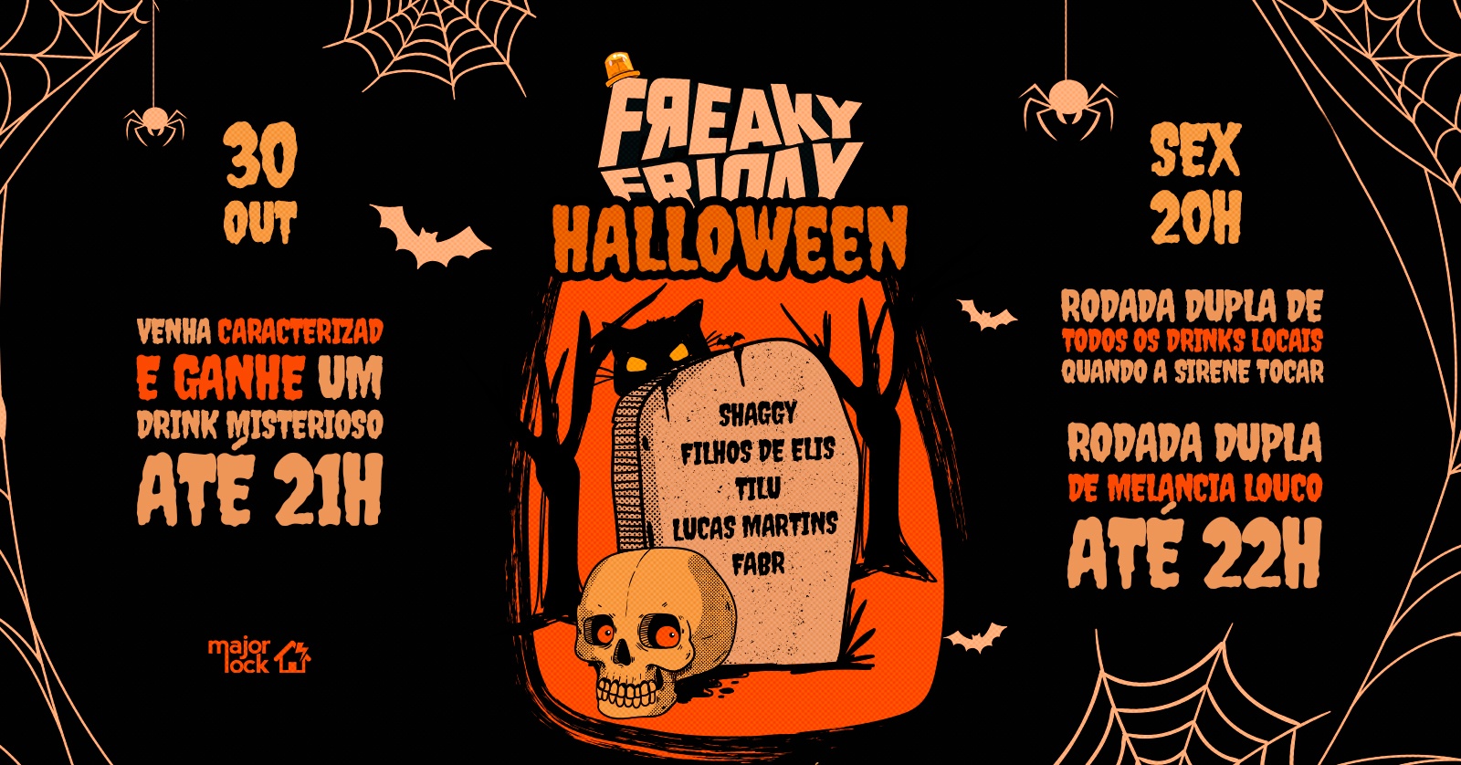 Imagem da fonte — Freaky Friday Halloween|30/10 Major Lock