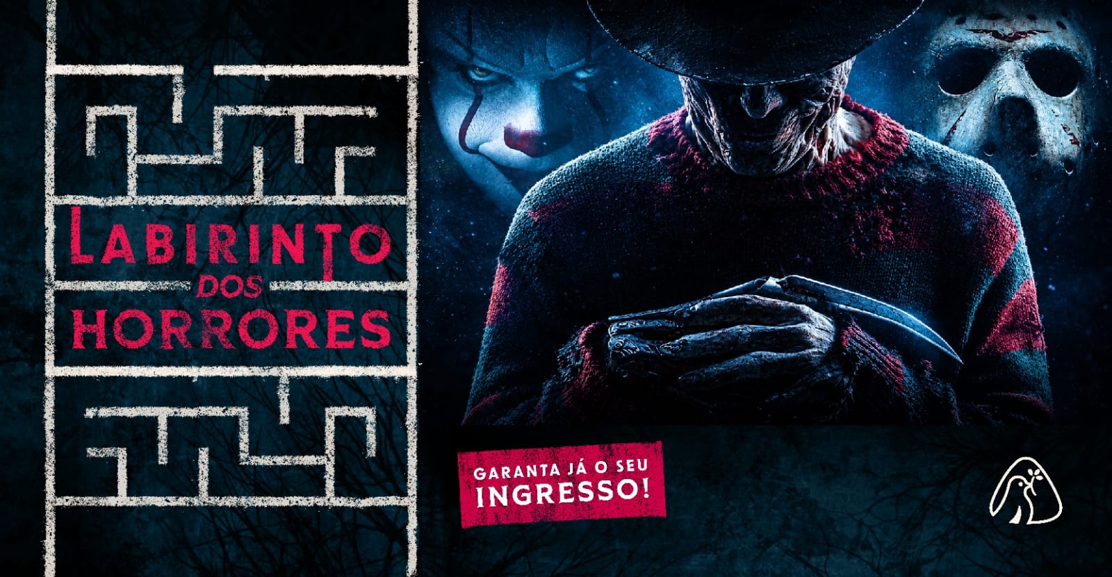 29/10 LABIRINTO DOS HORRORES (PISO 1 AO LADO DO TEATRO)