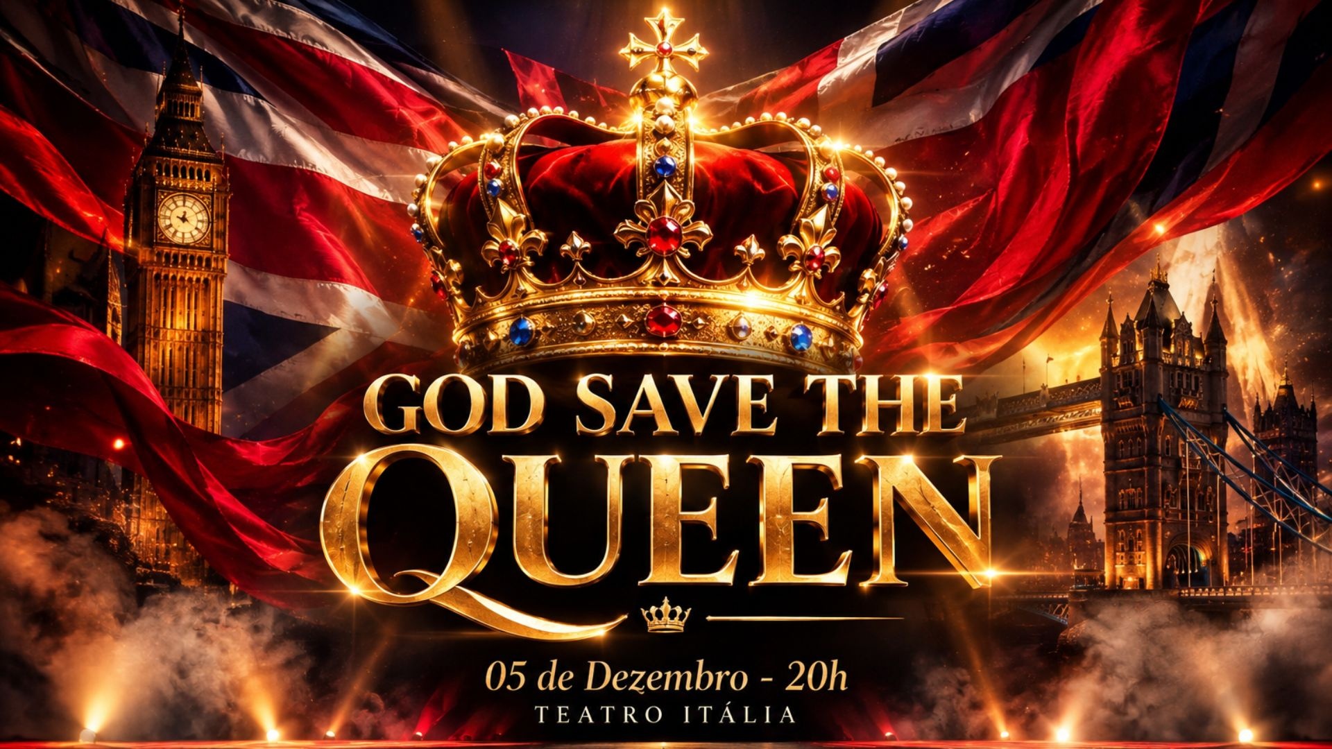 Imagem da fonte — GRUPO IMPULSO- DANÇAS E PRODUÇÕES ARTÍSTICAS- Apresenta seu espetáculo de 2026: "GOD SAVE THE QUEEN