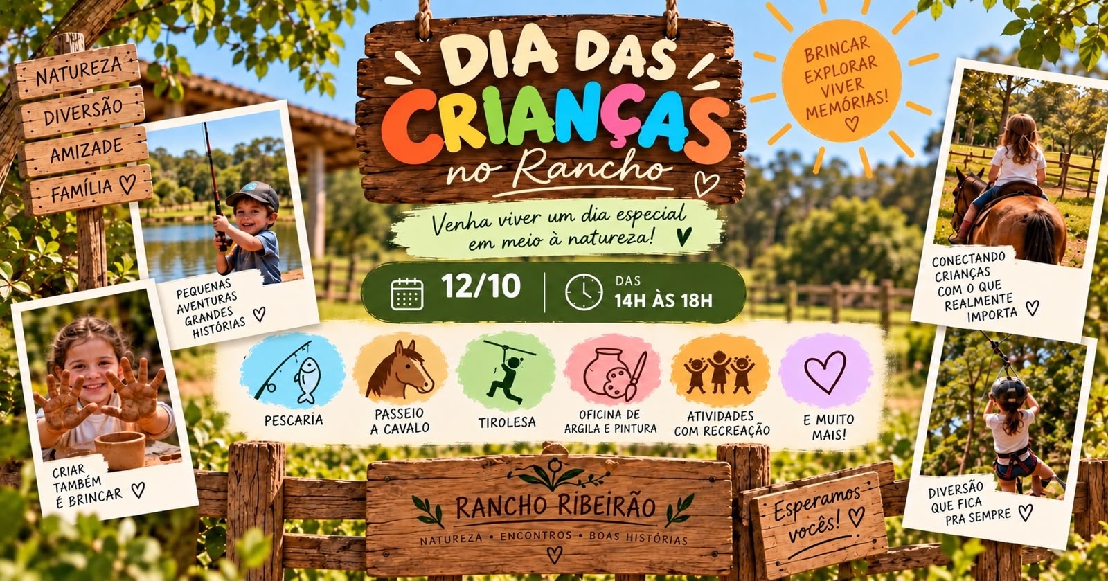 Imagem da fonte — DIA DAS CRIANÇAS NO RANCHO
