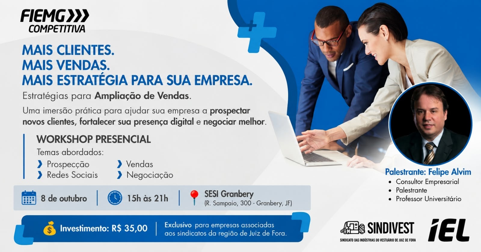 WORKSHOPP - Estratégia para Ampliação de Vendas