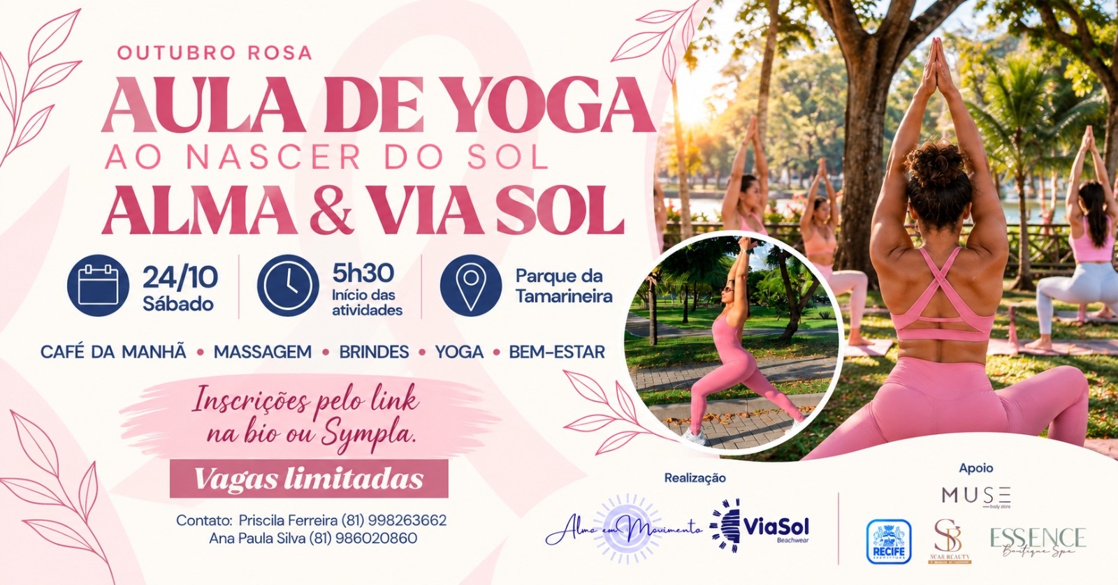 Imagem da fonte — Alma e Via Sol | Yoga no Parque (Edição Alma em Movimento no Parque)
