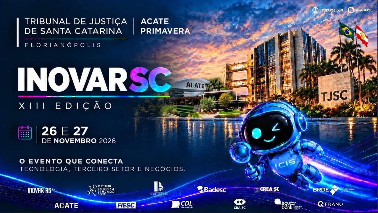 Imagem publicada pela fonte para INOVAR SC 2026 . 13a Edição