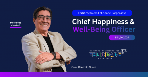 Imagem do evento Certificação em Felicidade Corporativa - Chief Happiness & Well-Being Officer