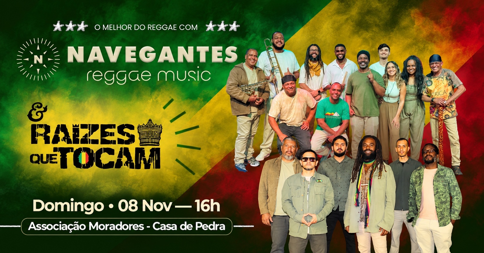 Navegantes Reggae Music e Raizes que Tocam - Volta Redonda, RJ