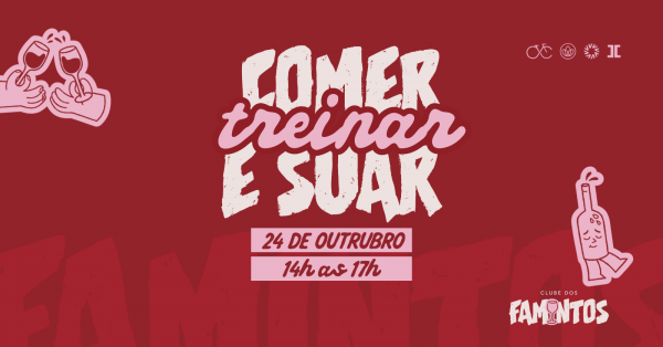 Imagem do evento COMER, TREINAR e SUAR por Clube dos Famintos