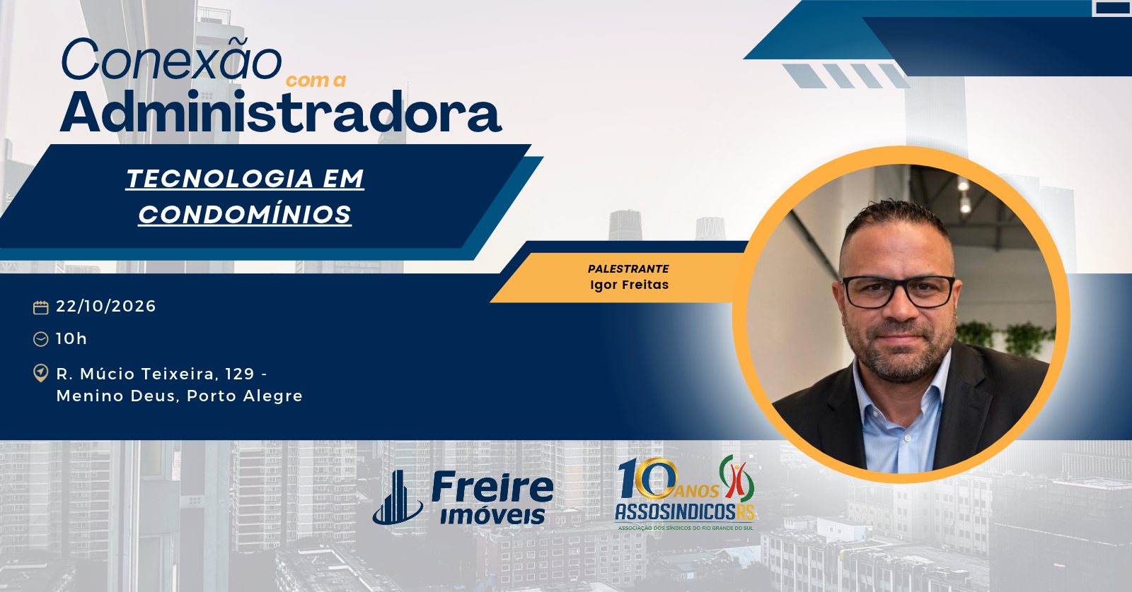 Imagem da fonte — Conexão com a Administradora: Um projeto da AssosíndicosRS!