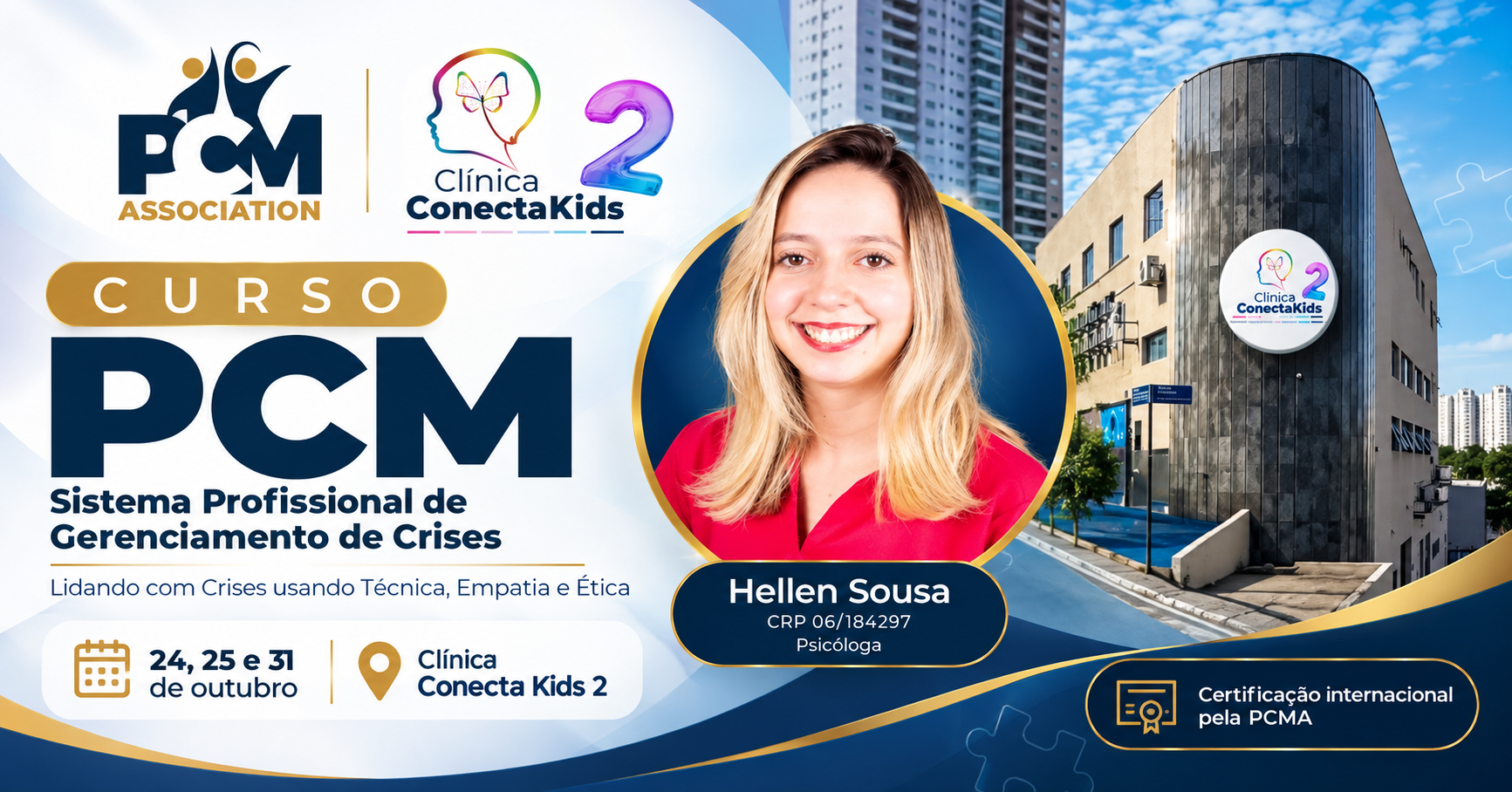 Curso presencial PCM - Sistema Profissional de Gerenciamento de Crises