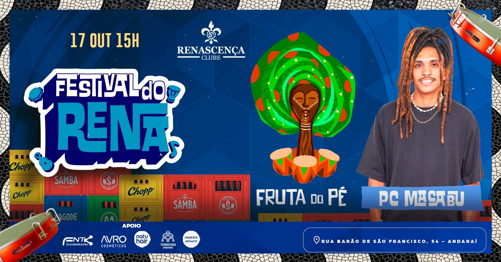 Imagem da fonte — FESTIVAL DO RENA | DIA 17 - PC Macabu e Fruta do Pé
