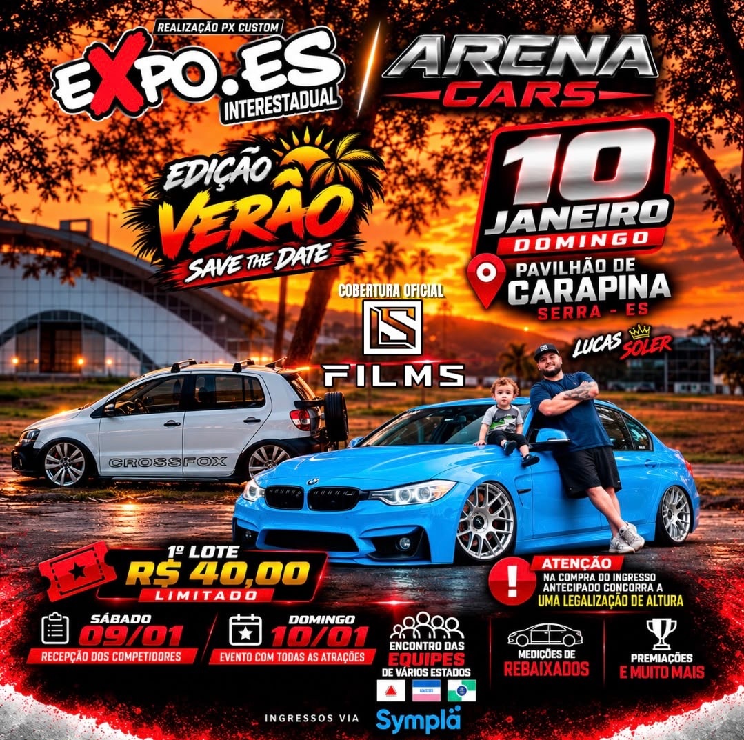 Expo ES e Arena Cars edição verão - Serra, ES