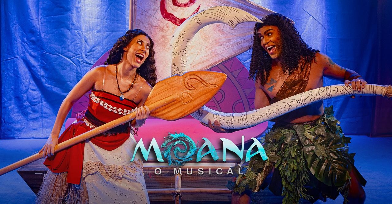 MOANA, O MUSICAL (SÁBADO) 24/10- 16H