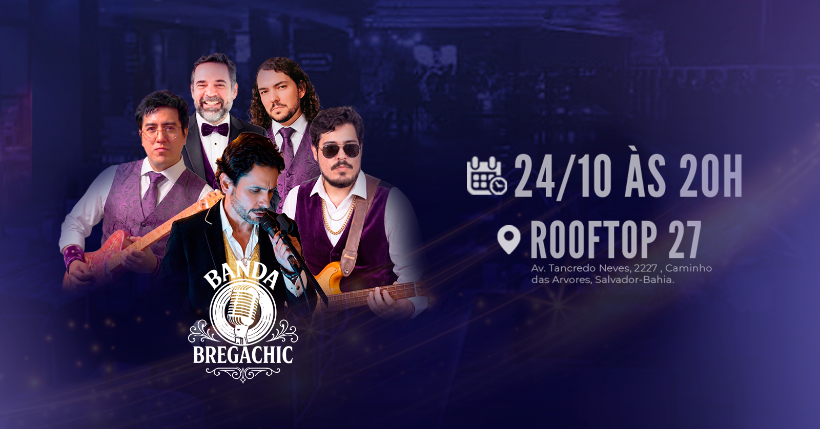 Imagen de la fuente — Noite BREGACHIC nas alturas - com muita alegria e estilo!