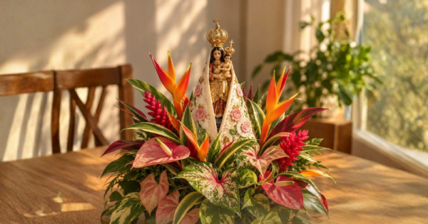 Imagem do evento COMPOSIÇÃO FLORAL DE CÍRIO