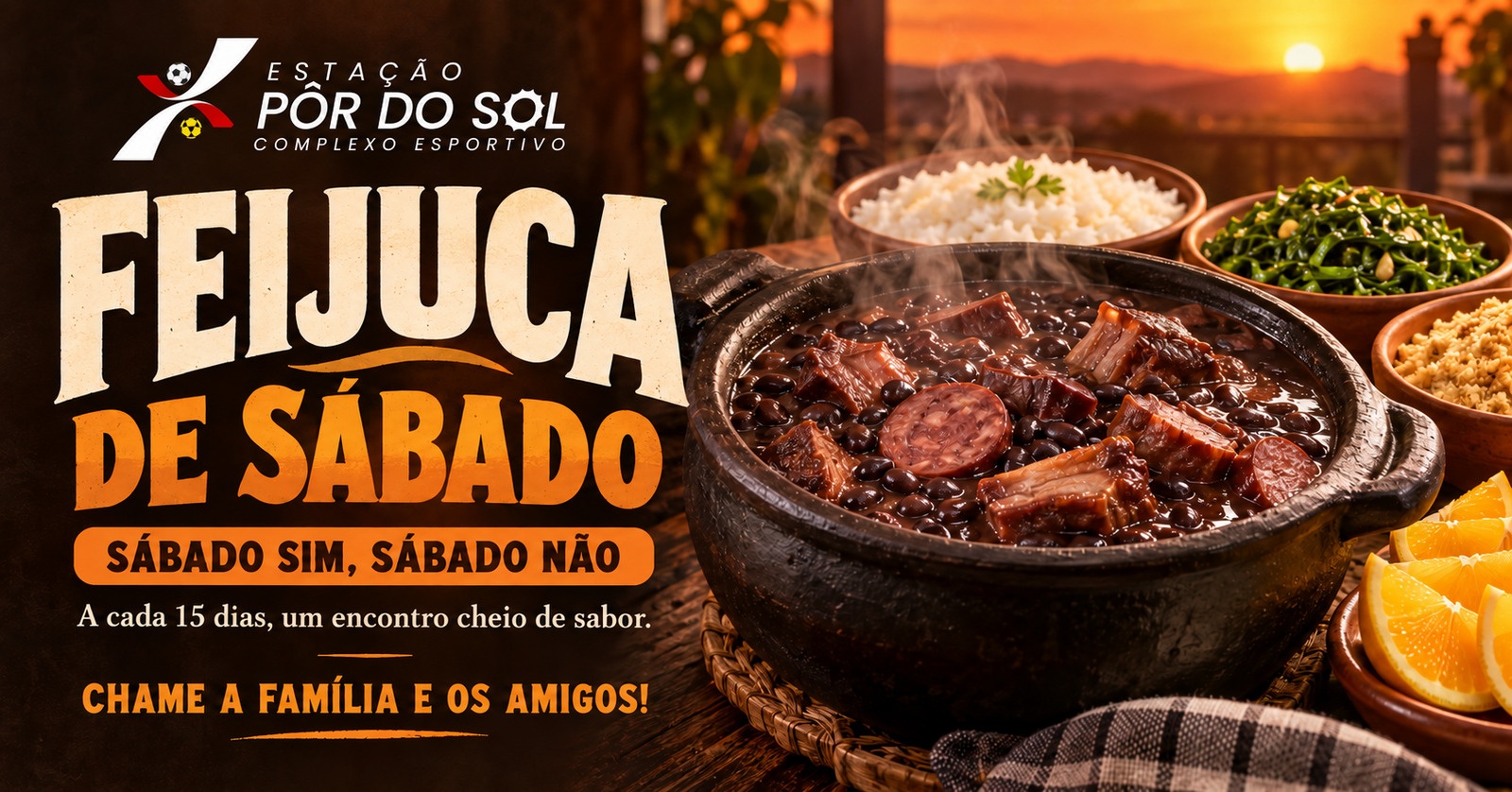 Imagem da fonte — FEIJUCA DE SÁBADO - ESTAÇÃO POR DO SOL