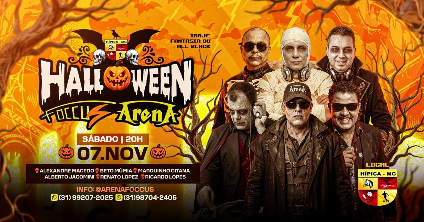 Imagem publicada pela fonte para Halloween Arena Foccus