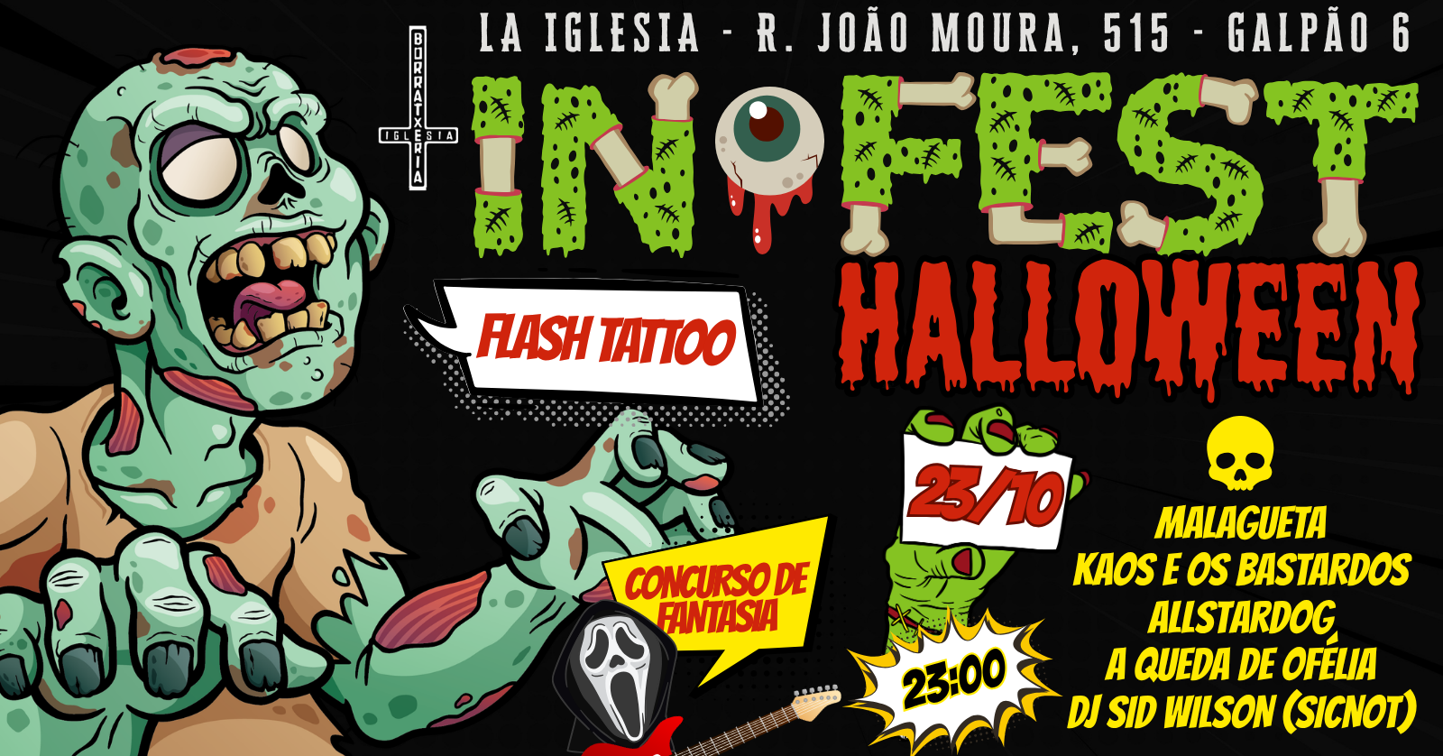 IN-FEST - HALLOWEEN! | 23/10 - 5a EDIÇÃO - São Paulo, SP