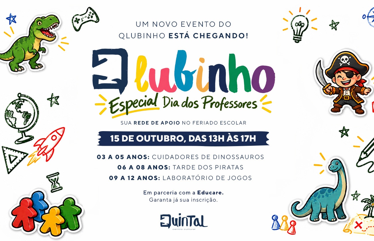 Qlubinho Especial - Edição Dia dos Professores 2026