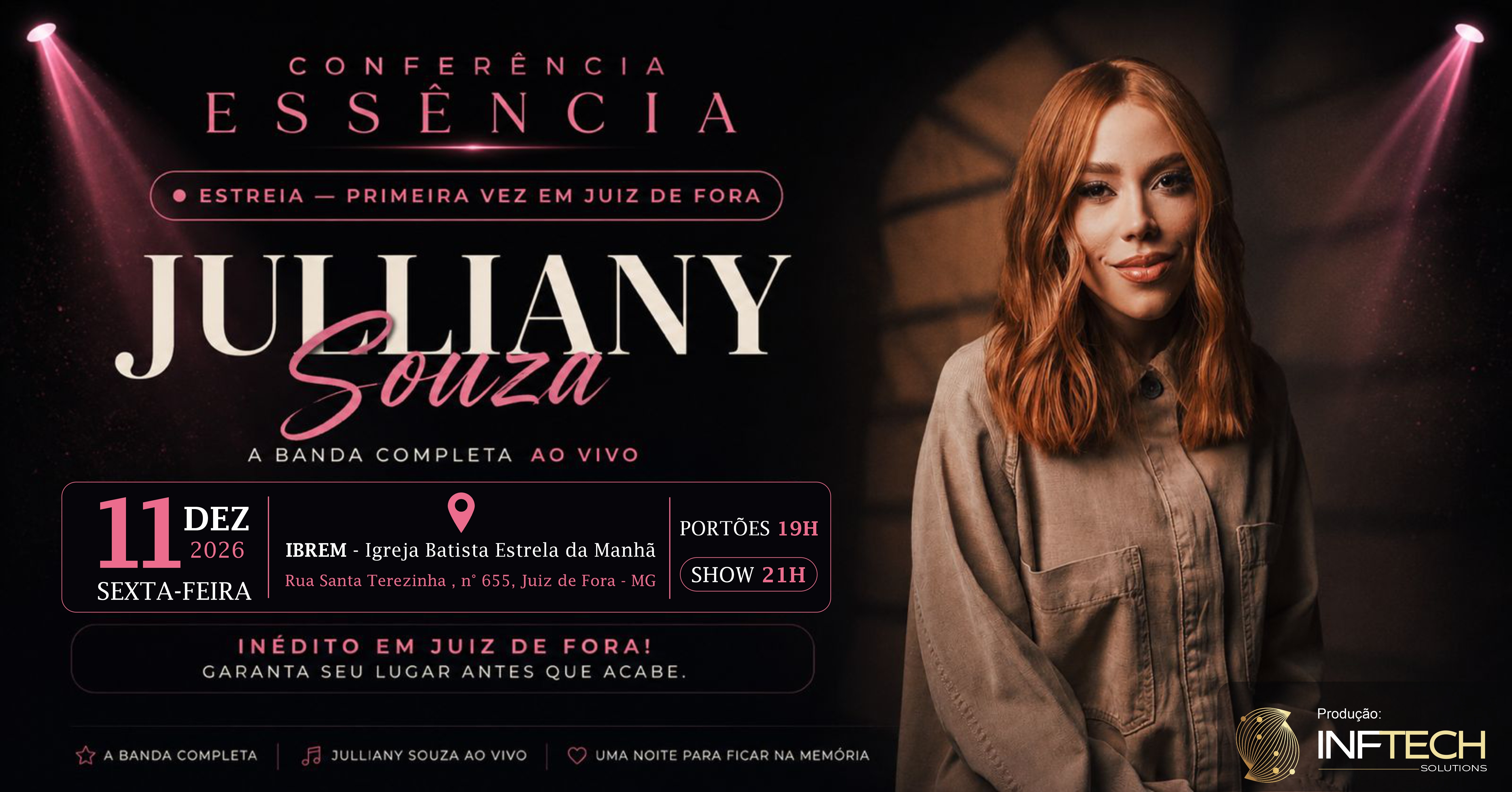 JULLIANY SOUZA - CONFERÊNCIA ESSÊNCIA - Juiz de Fora, MG