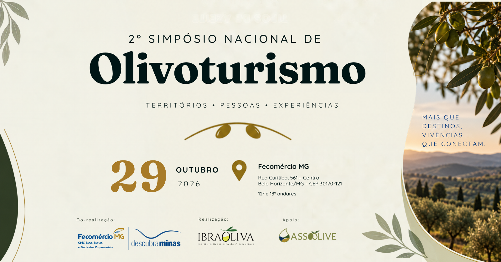 Imagem da fonte — 2º Simpósio Nacional de Olivoturismo
