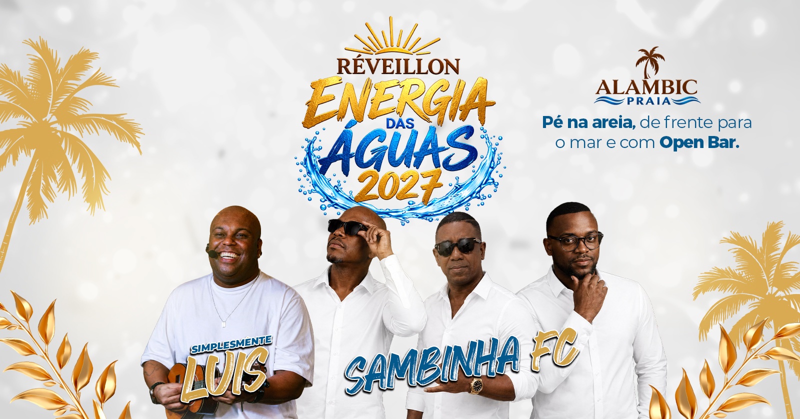 Flyer: RÉVEILLON ALAMBIC PRAIA 2027