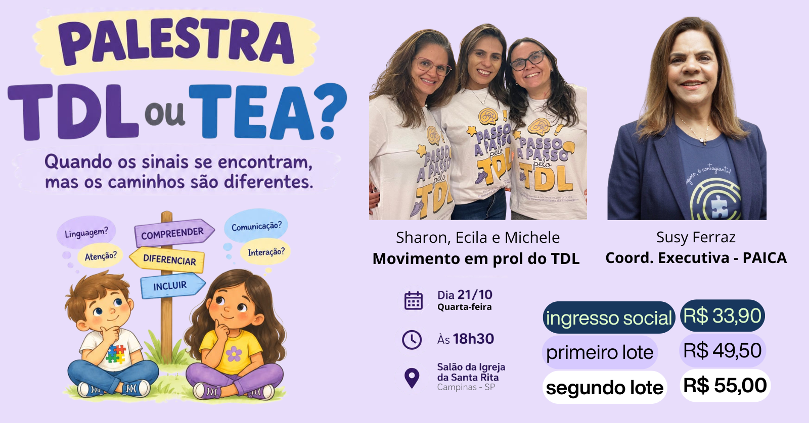 TDL ou TEA? |PALESTRA