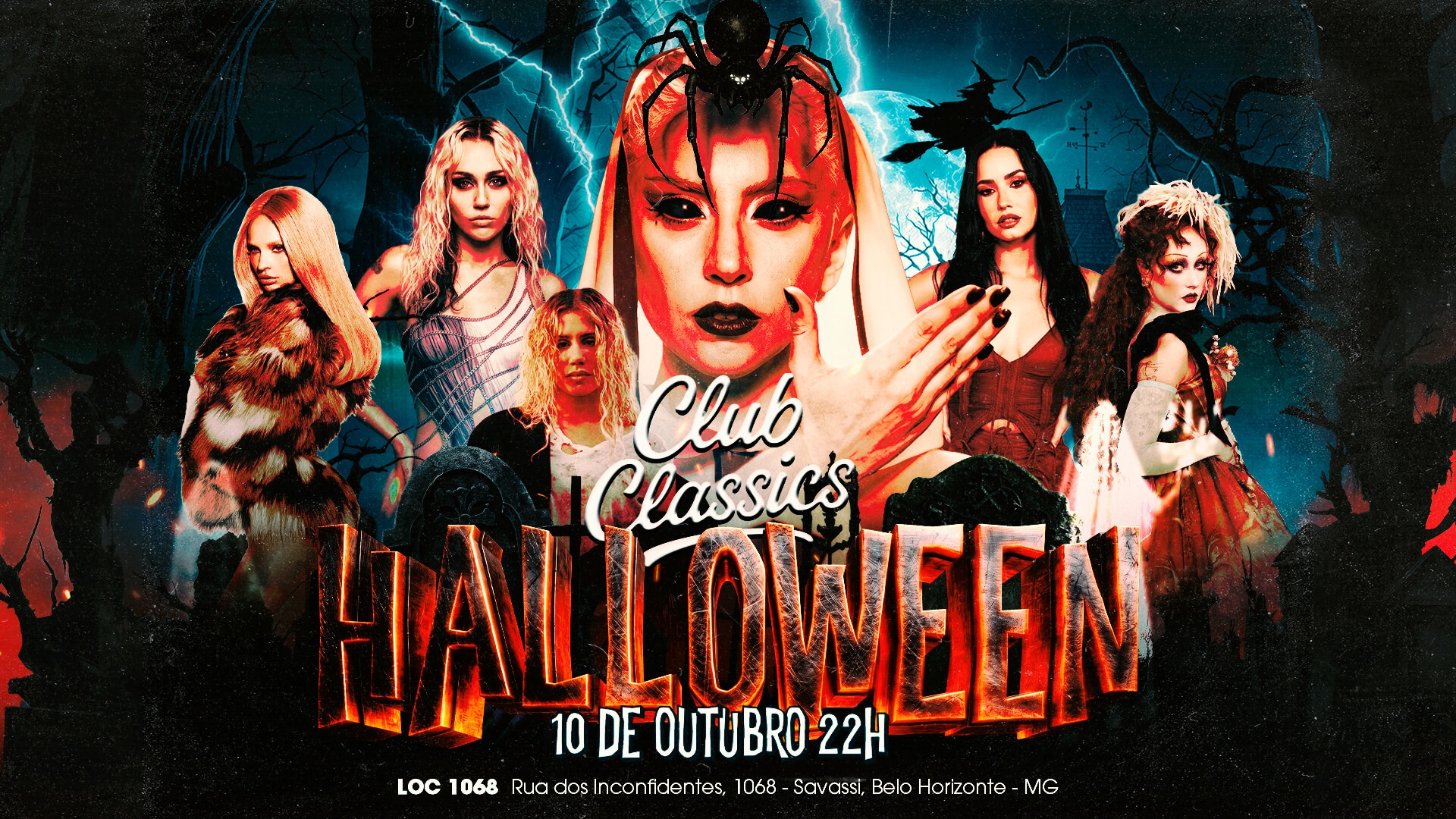 Source image — HALLOWEEN - CLUB CLASSICS | Sáb. 10/10 - 22h | SAVASSI
