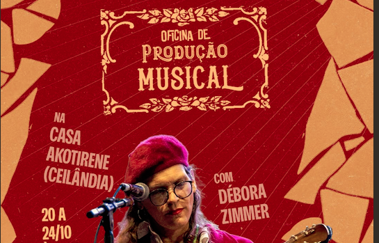 Imagem da fonte — Oficina de Produção Musical "Equalizando Inclusão" com Débora Zimmer