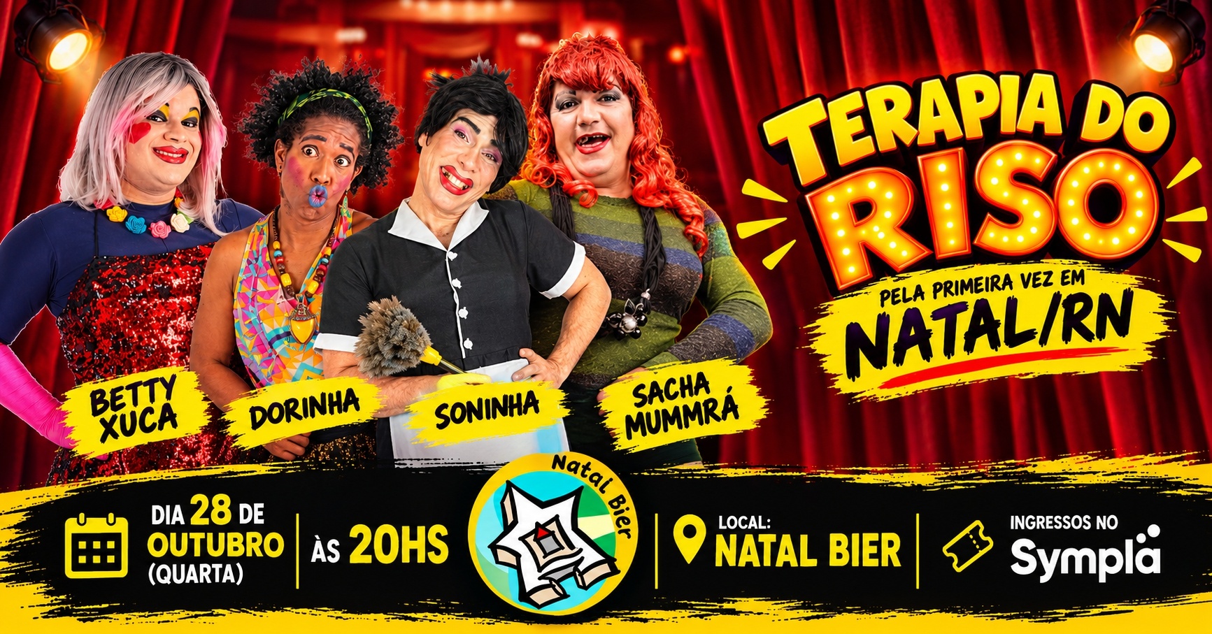 Imagen de la fuente — Terapia do Riso no Natal Bier