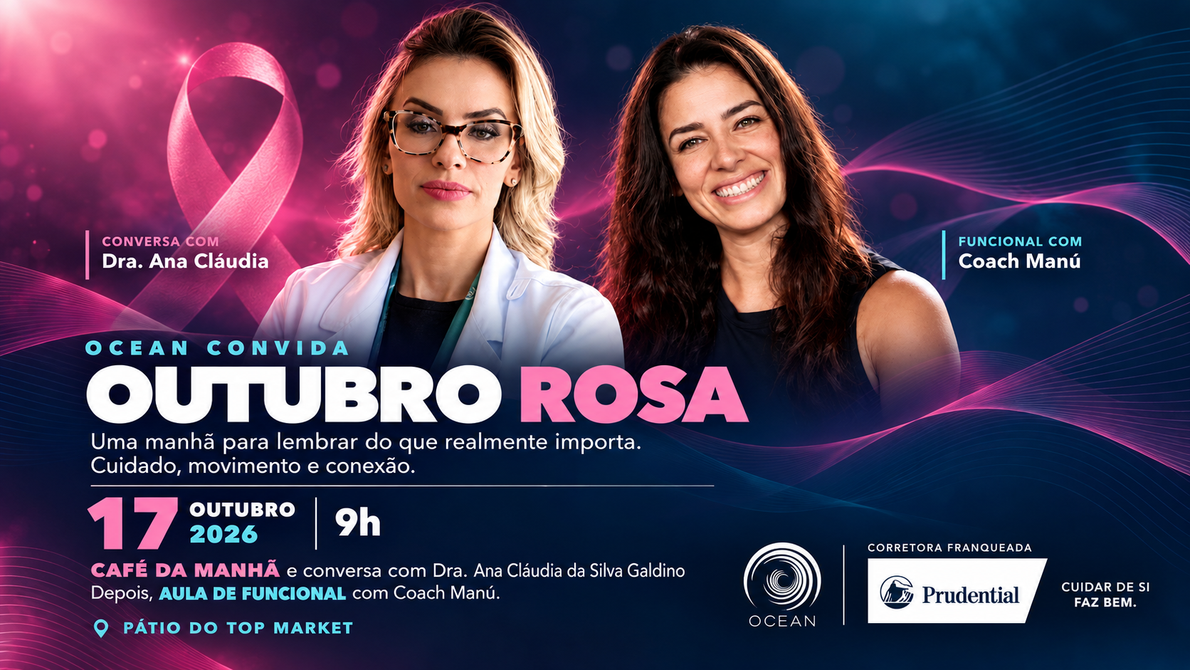 Imagem da fonte — Ocean Convida : Outubro Rosa