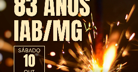 Imagem da fonte — Aniversário do IABMG - 83 anos de história - Dia 10/10/2026. 17 horas no Bar da Esquina, Beagá.