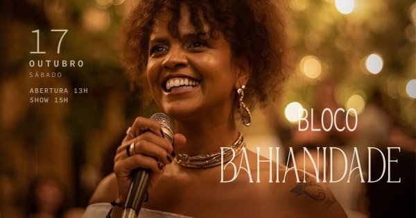 Imagem do evento Ala! Jardim Apresenta Bloco Bahianidade em Música & Almoço