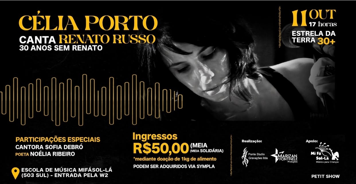 Imagem da fonte — Célia Porto canta Renato Russo