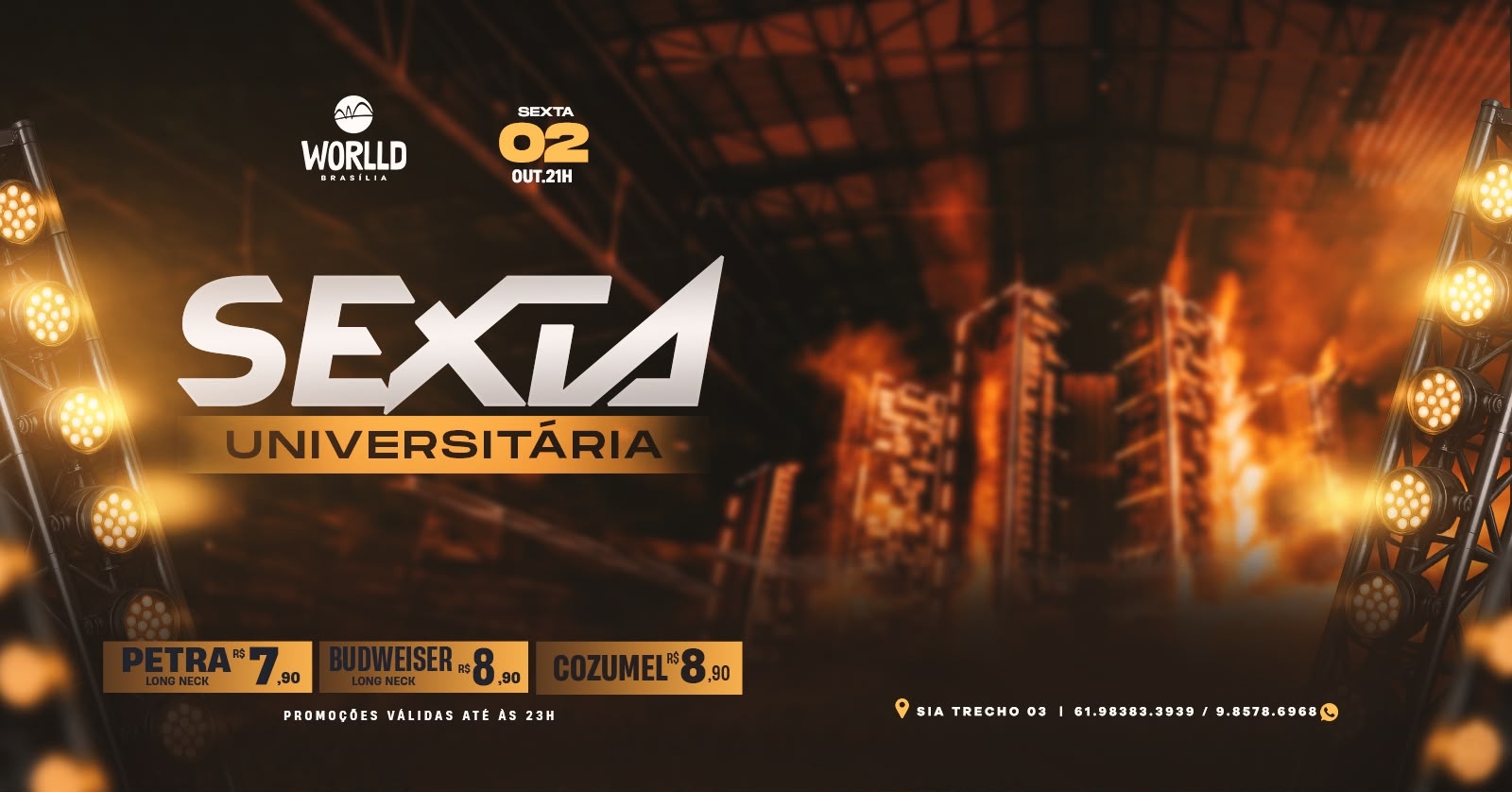 SEXTA UNIVERSITÁRIA | Worlld Brasília