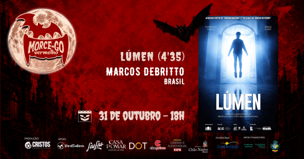 Imagem do evento Curta: Lúmen, Marcos DeBritto (Exibição Especial) - MorceGO Vermelho