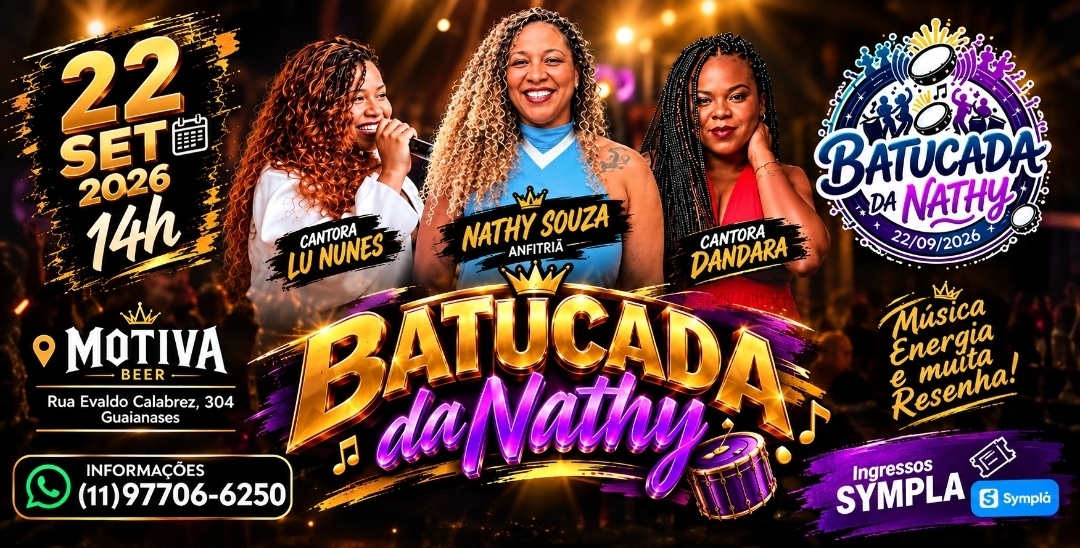 Batucada da Nathy 2° Edição - São Paulo, SP