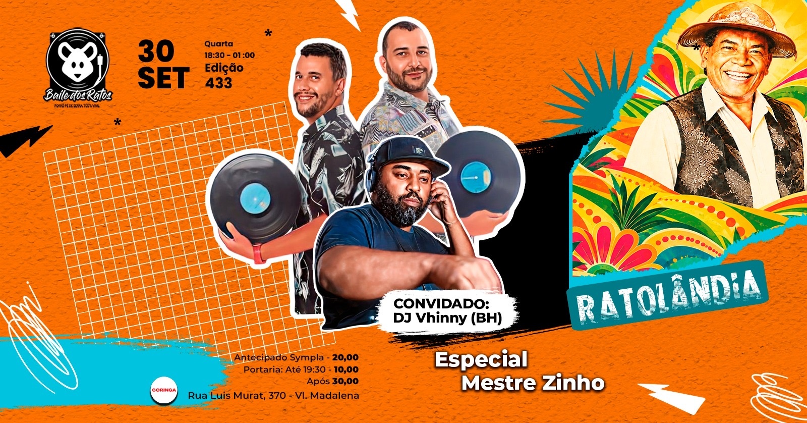 RATOLÂNDIA - EDIÇÃO #433 - QUARTA, 30/09