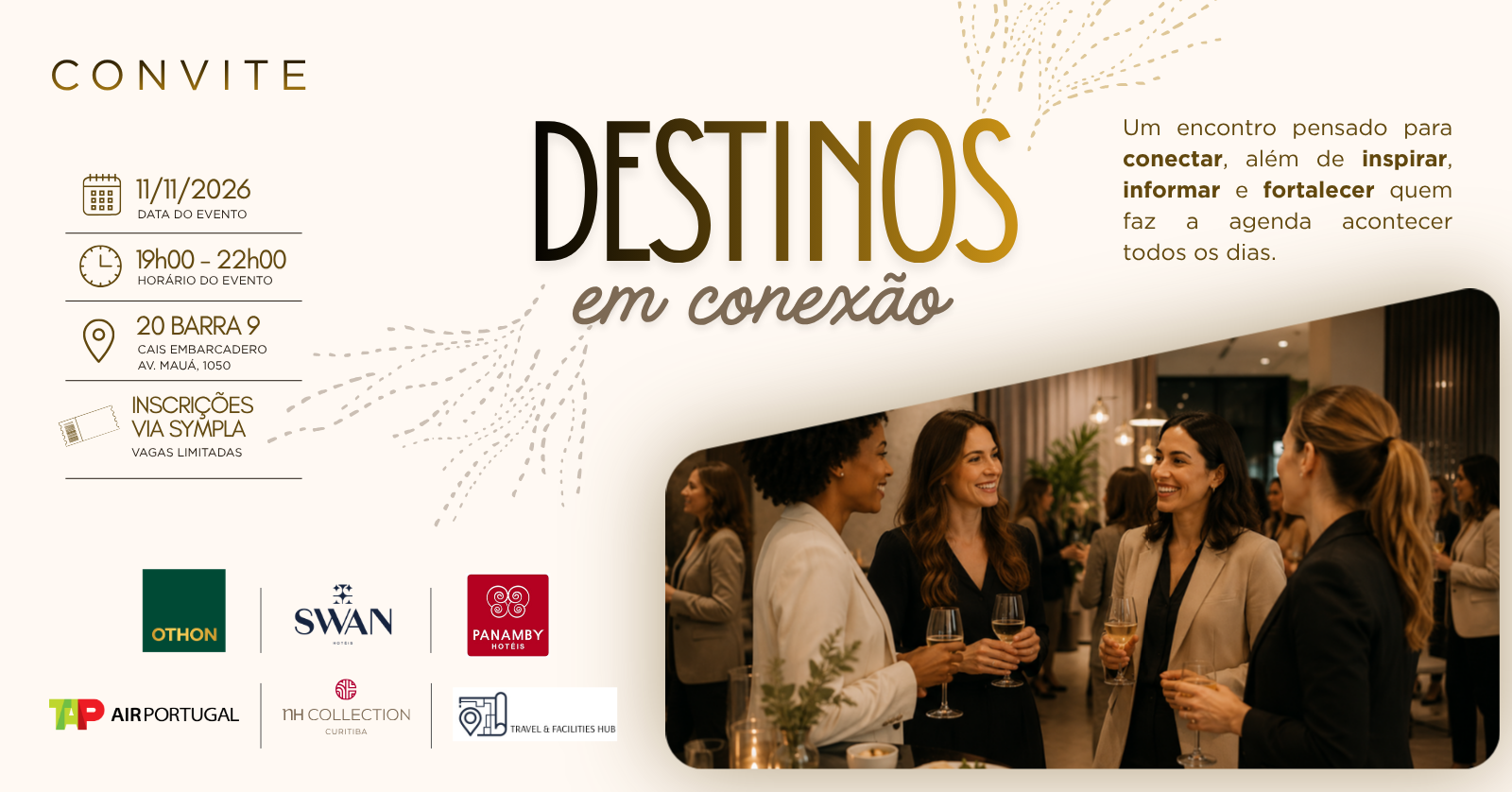 Imagen de la fuente — Destinos em Conexão: TH + Redes Hoteleiras + TAP Air Portugal