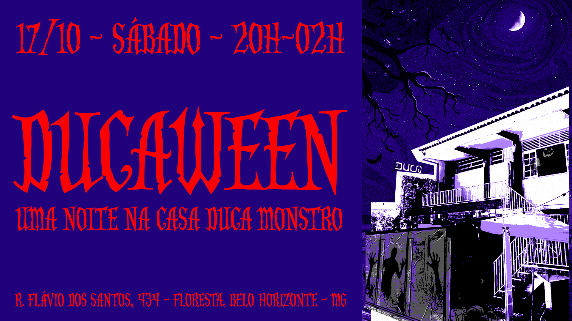 Imagem da fonte — Ducaween - Uma noite na Casa Duca Monstro