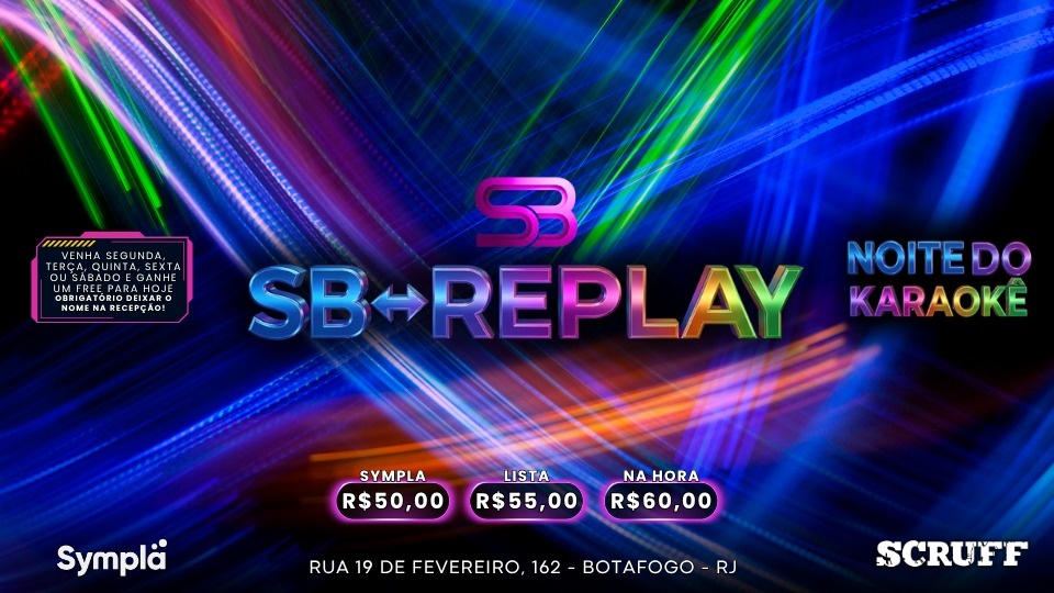 SB - QUARTA REPLAY C/ KARAOKE