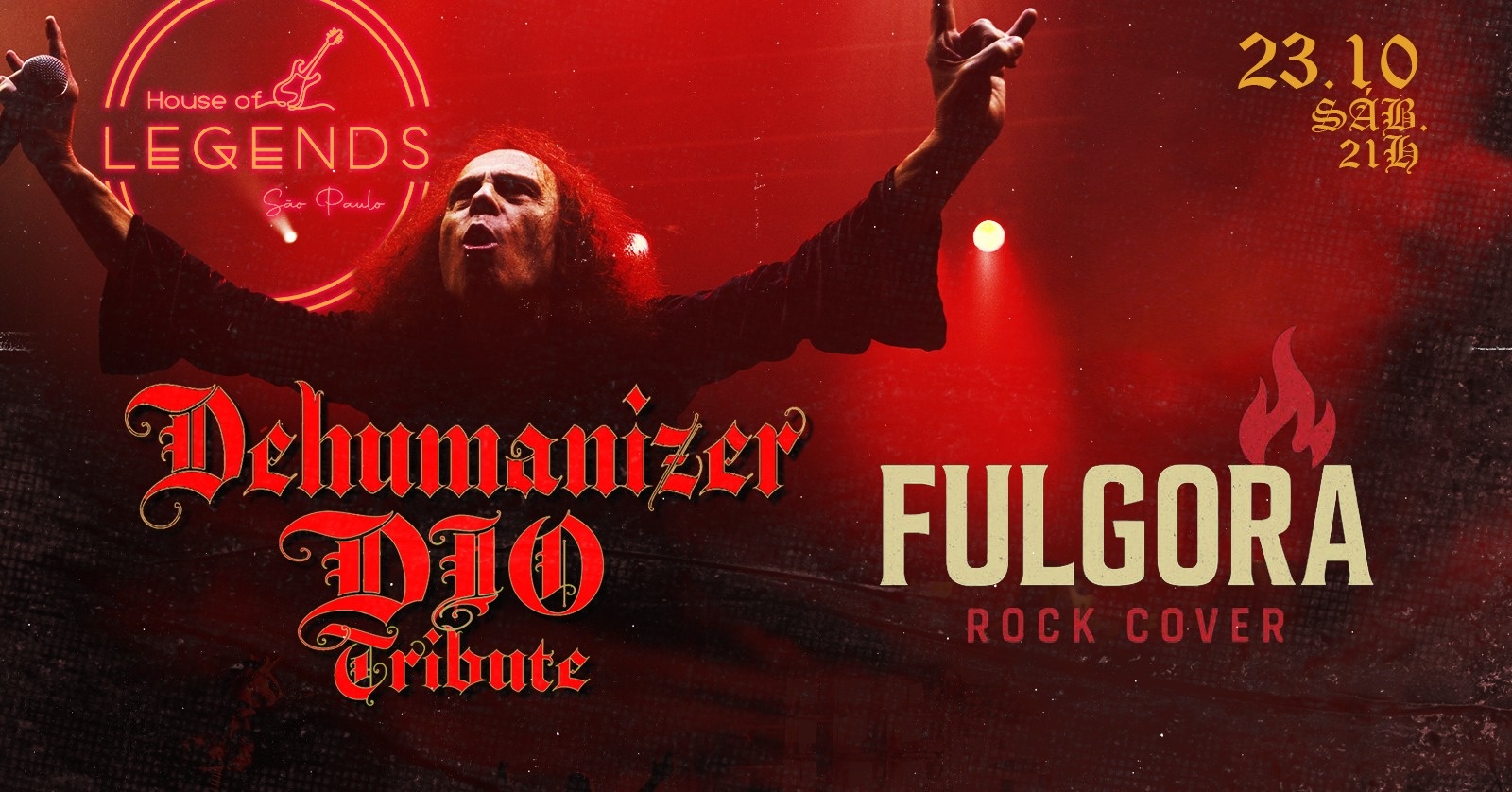 Bandas Dehumanizer (tributo Dio) + FULGORA