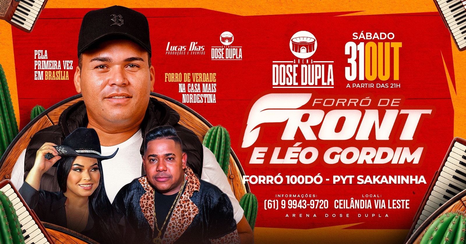 Imagem da fonte — Forró de Front e Léo Gordim