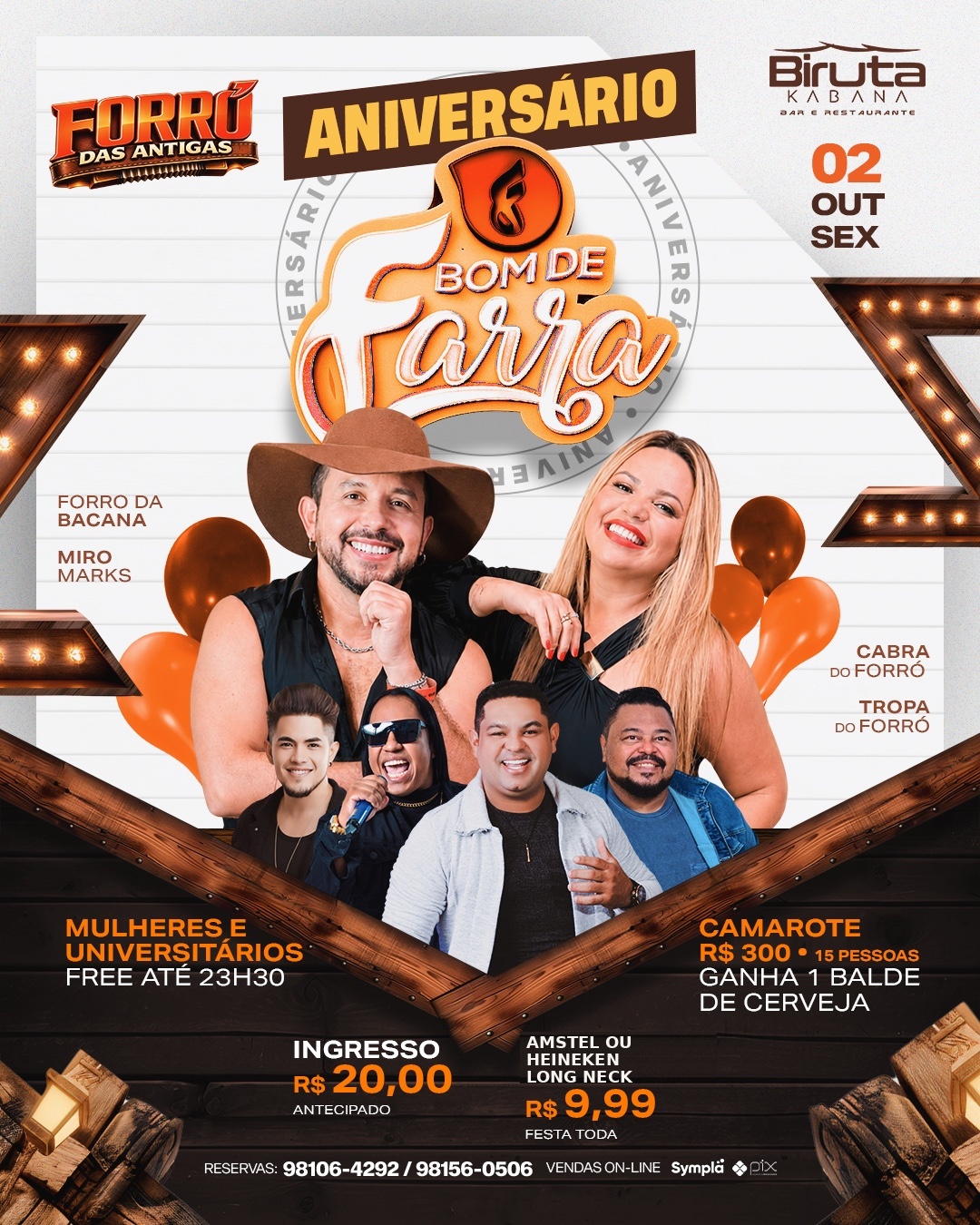 ANIVERSÁRIO FORRÓ BOM DE FARRA
