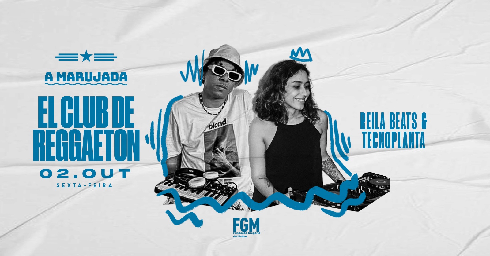 EL CLUB DE REGGAETON com Reila Beats e Tecnoplanta