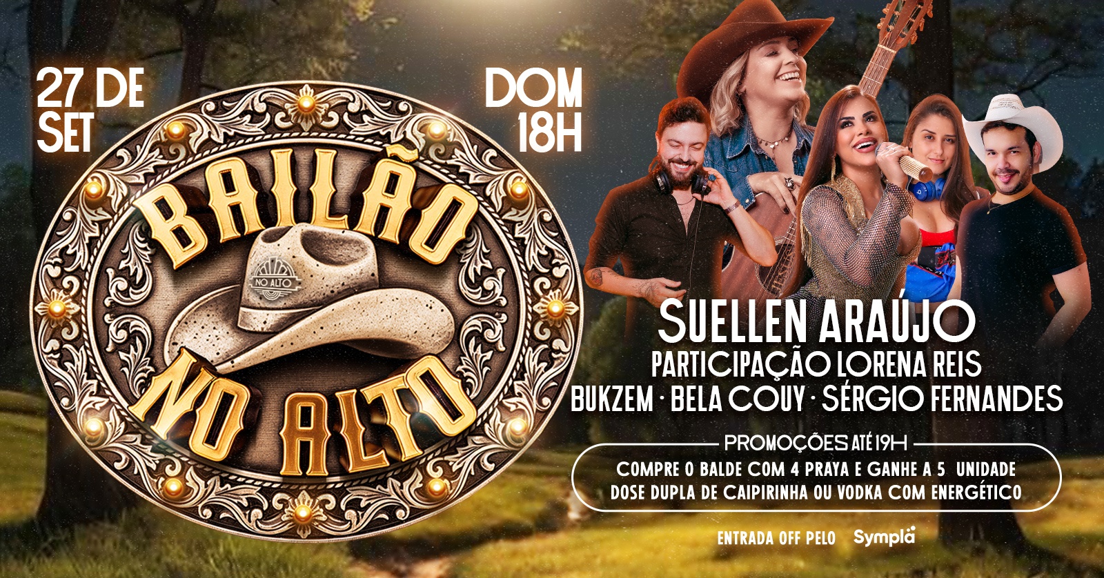 BAILÃO NO ALTO - com Suellen Araújo em Belo Horizonte - Sympla