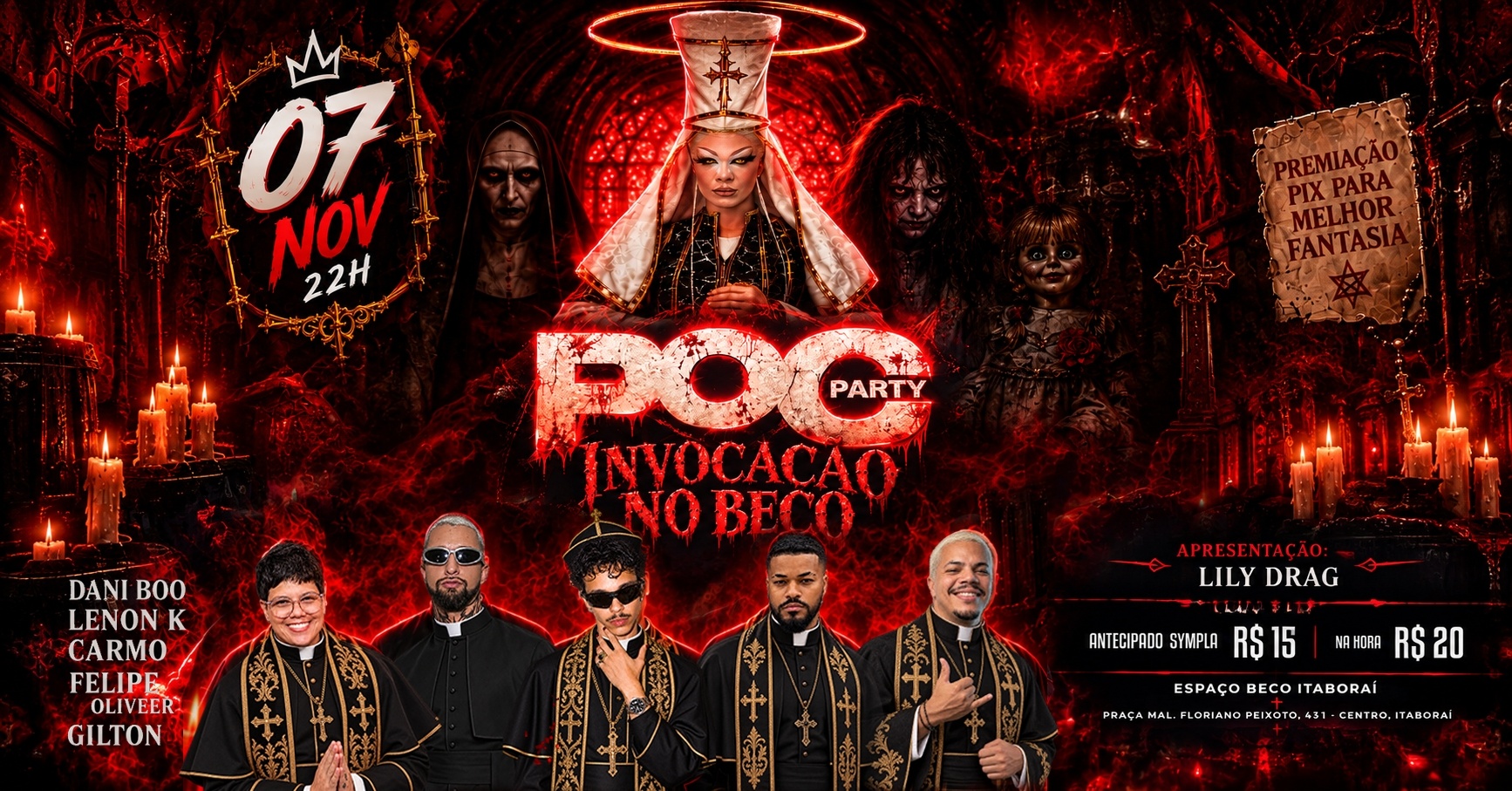 POC PARTY - Invocação no Beco - Itaboraí, RJ