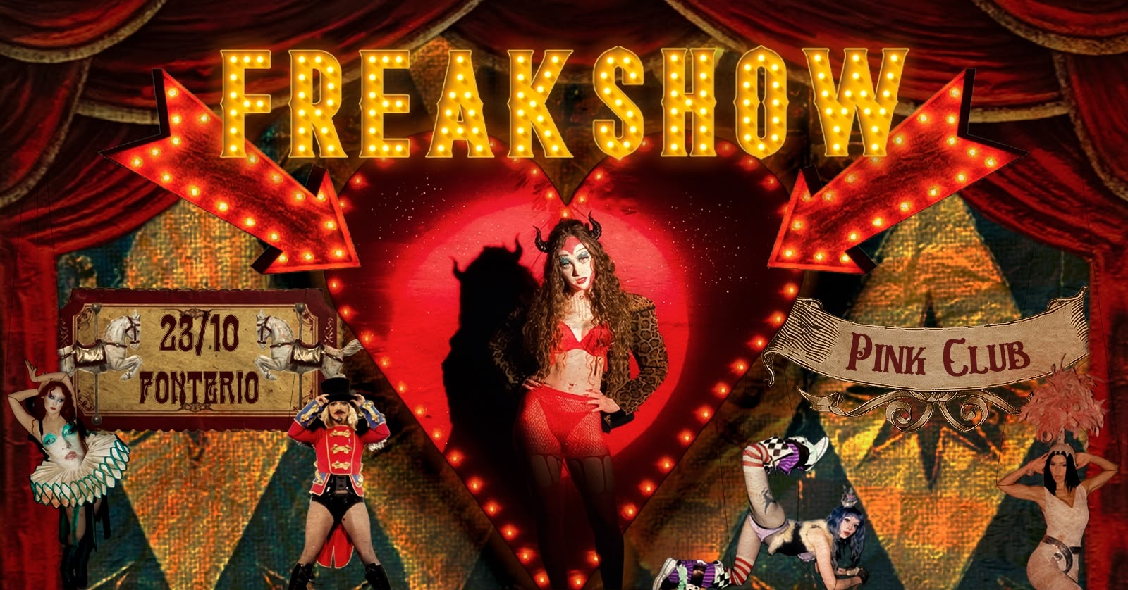 Imagem da fonte — PINKWEEN - halloween da pink club