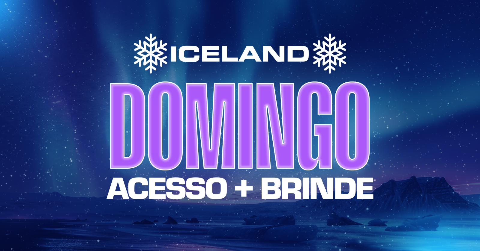 ICELAND TERRA DE GELO (18/10/2026)