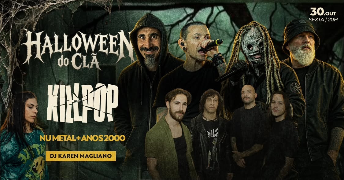 1º Noite de HALLOWEN com Banda KILLPOP + DJ KAREN MAGLIANO - Nilópolis, RJ