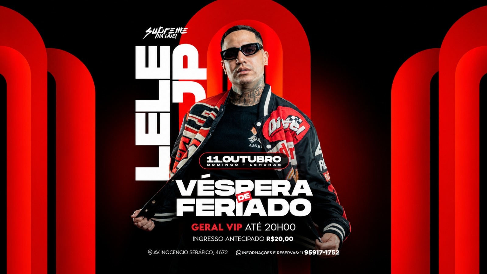 LELE JP - NA SUPREME NA LAJE - Carapicuíba, SP