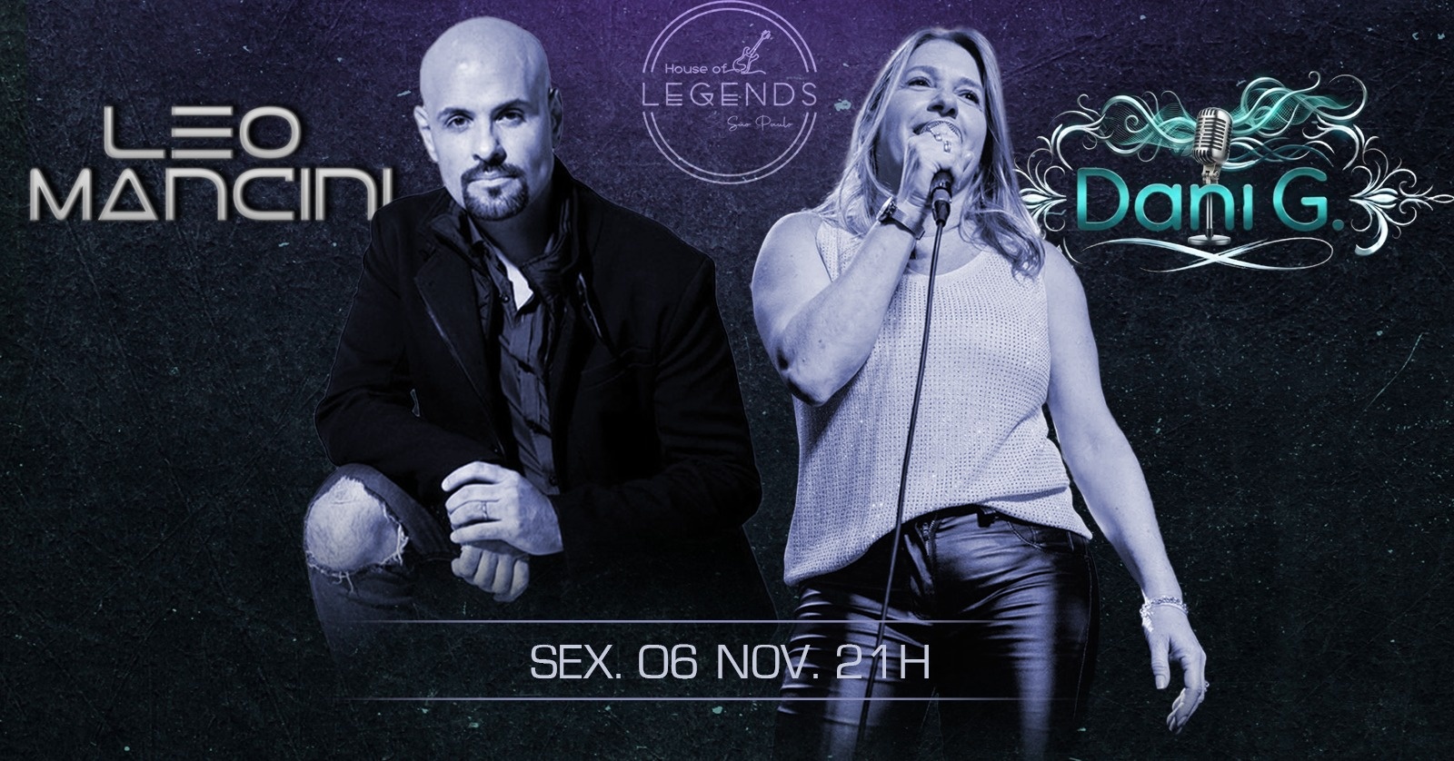 Noite especial com Dani G e Leo Mancini - São Paulo, SP